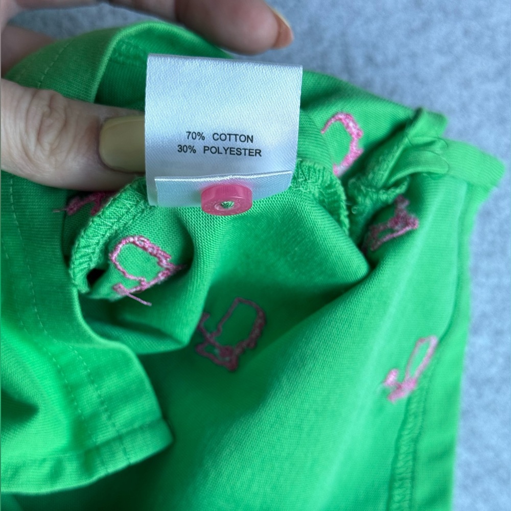 Masters Kid Green Polo Golf Logo Size XS - Picture 7 of 9